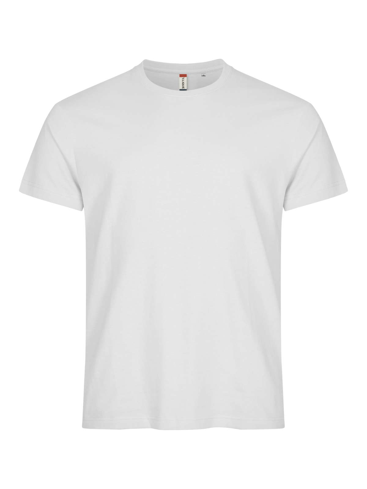 Clique Basic-T – Hvit – forside