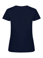 Clique Basic-T – dame – Mørk marineblå – bakside