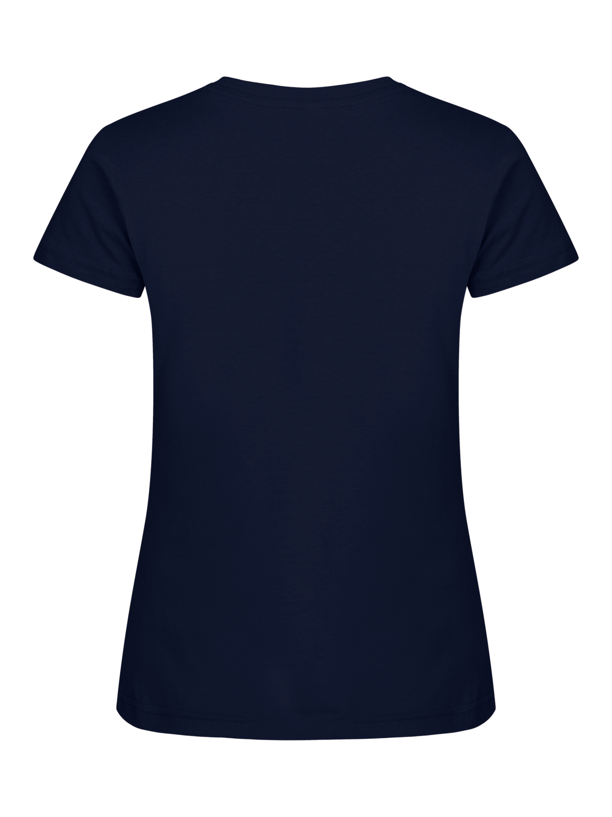 Clique Basic-T – dame – Mørk marineblå – bakside