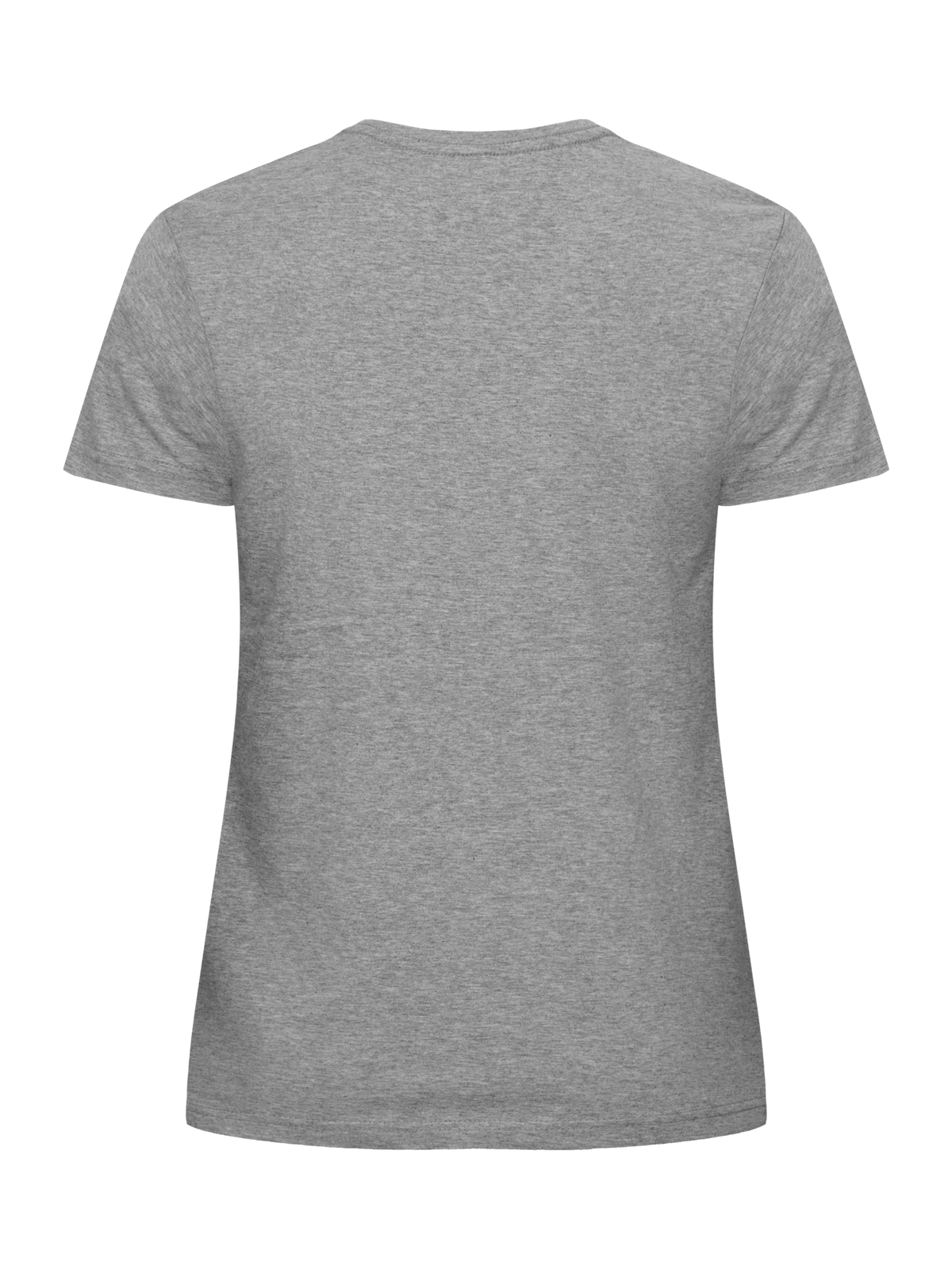 Clique Basic-T – dame – Gråmelert – bakside