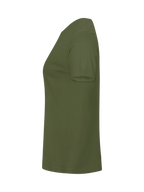 Clique Basic-T – dame – Armygrønn – venstre side