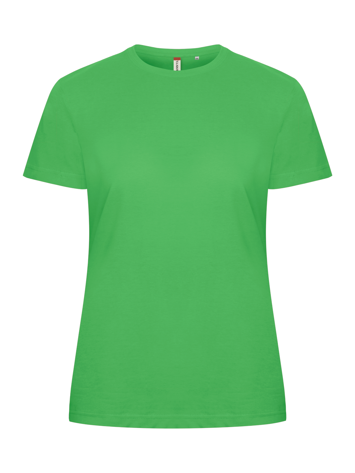 Clique Basic-T – dame – Eplegrønn – forside