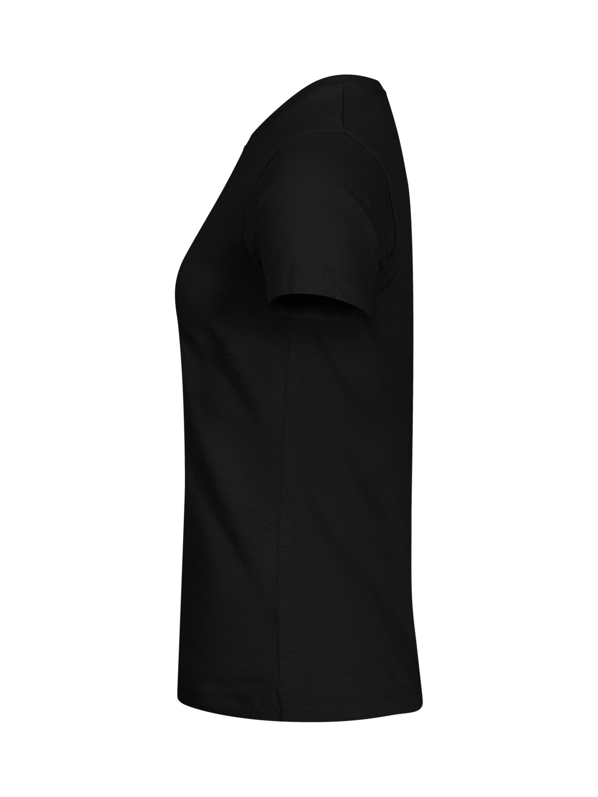 Clique Basic-T – dame – Svart – venstre side