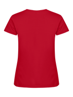 Clique Basic-T – dame – Rød – bakside