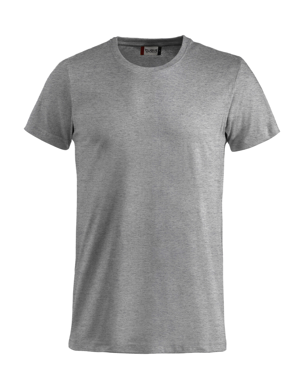 Clique Basic-T – junior – Gråmelert – produktbilde