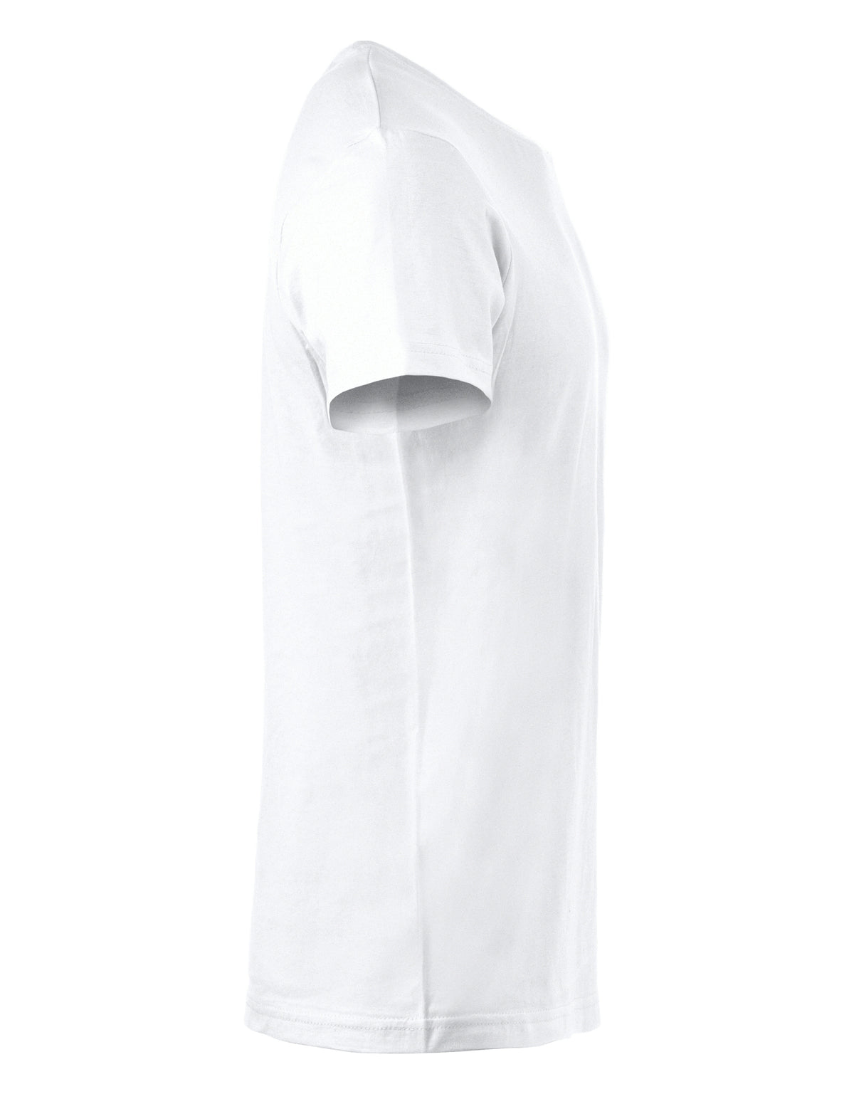 Clique Basic-T – junior – Hvit – høyre side