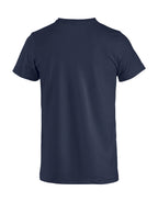 Clique Basic-T – junior – Mørk marineblå – bakside