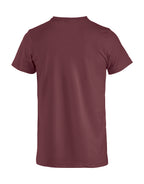 Clique Basic-T – junior – Burgunder – bakside