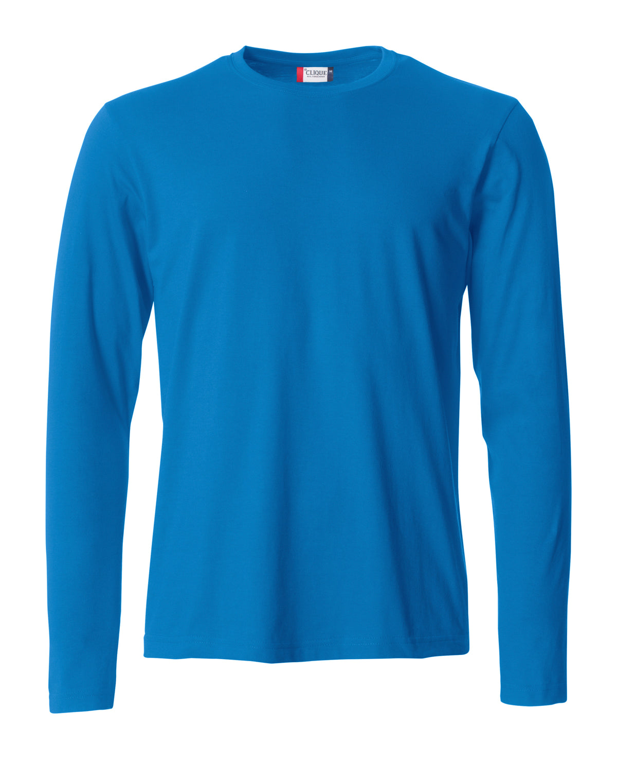 Clique Basic-T L/S – Kongeblå – forside