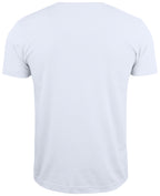 Clique Basic-T V-neck – Hvit – bakside