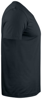 Clique Basic-T V-neck – Svart – høyre side