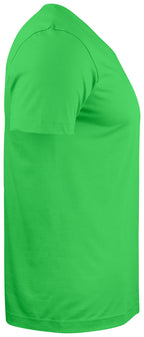 Clique Basic-T V-neck – Eplegrønn – høyre side