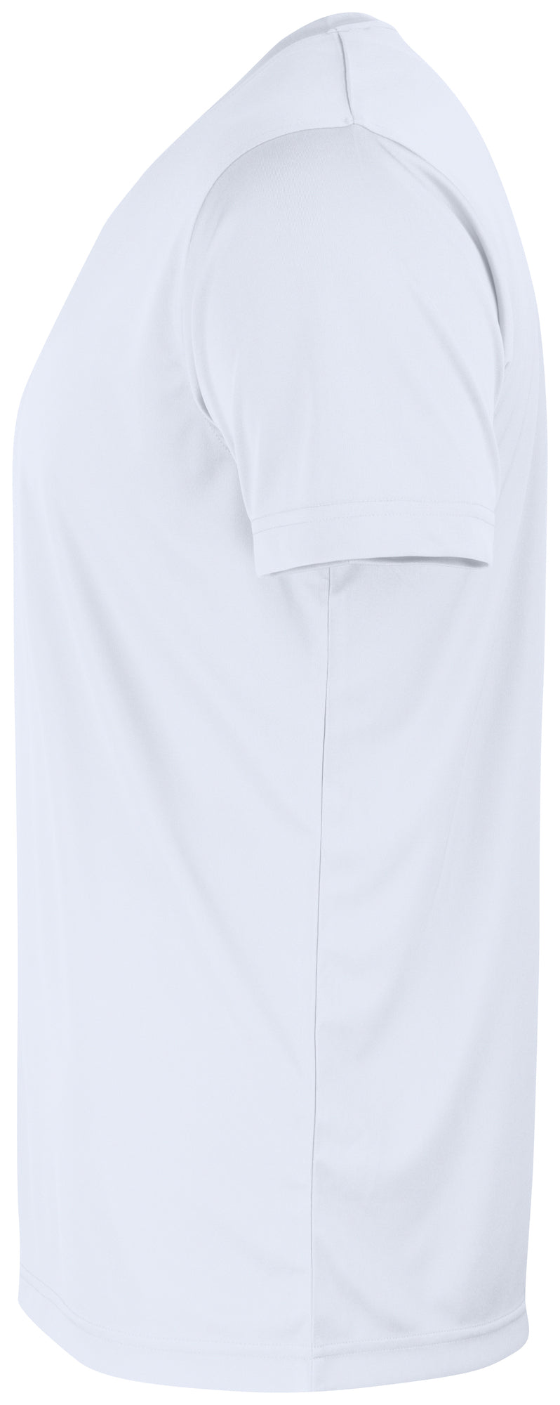 Clique Basic Active-T – junior – Hvit – venstre side