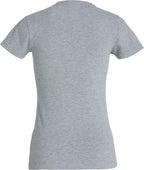 Clique Carolina S/S – Gråmelert – bakside