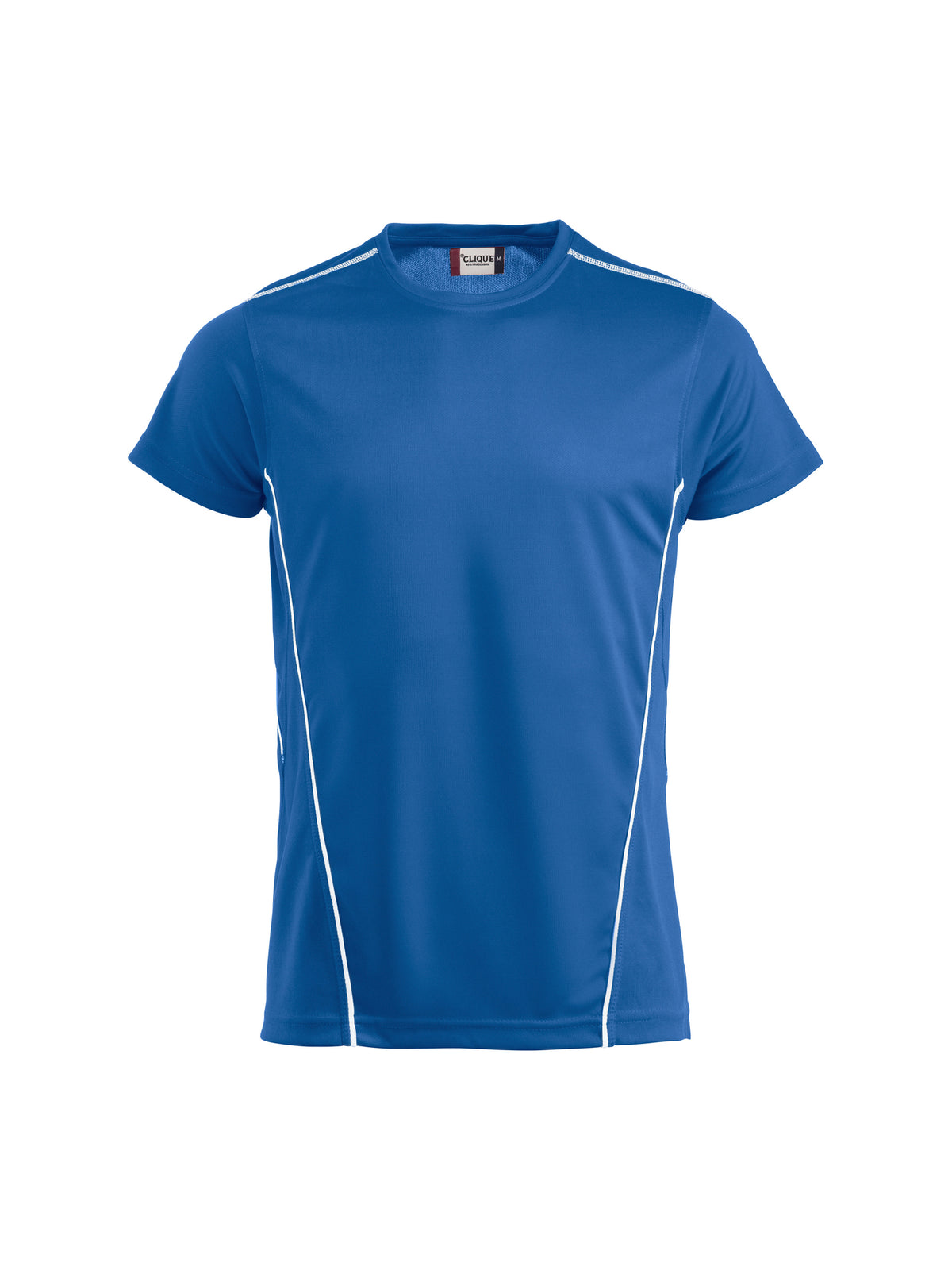 Clique Ice Sport-T – Blå / Hvit – forside