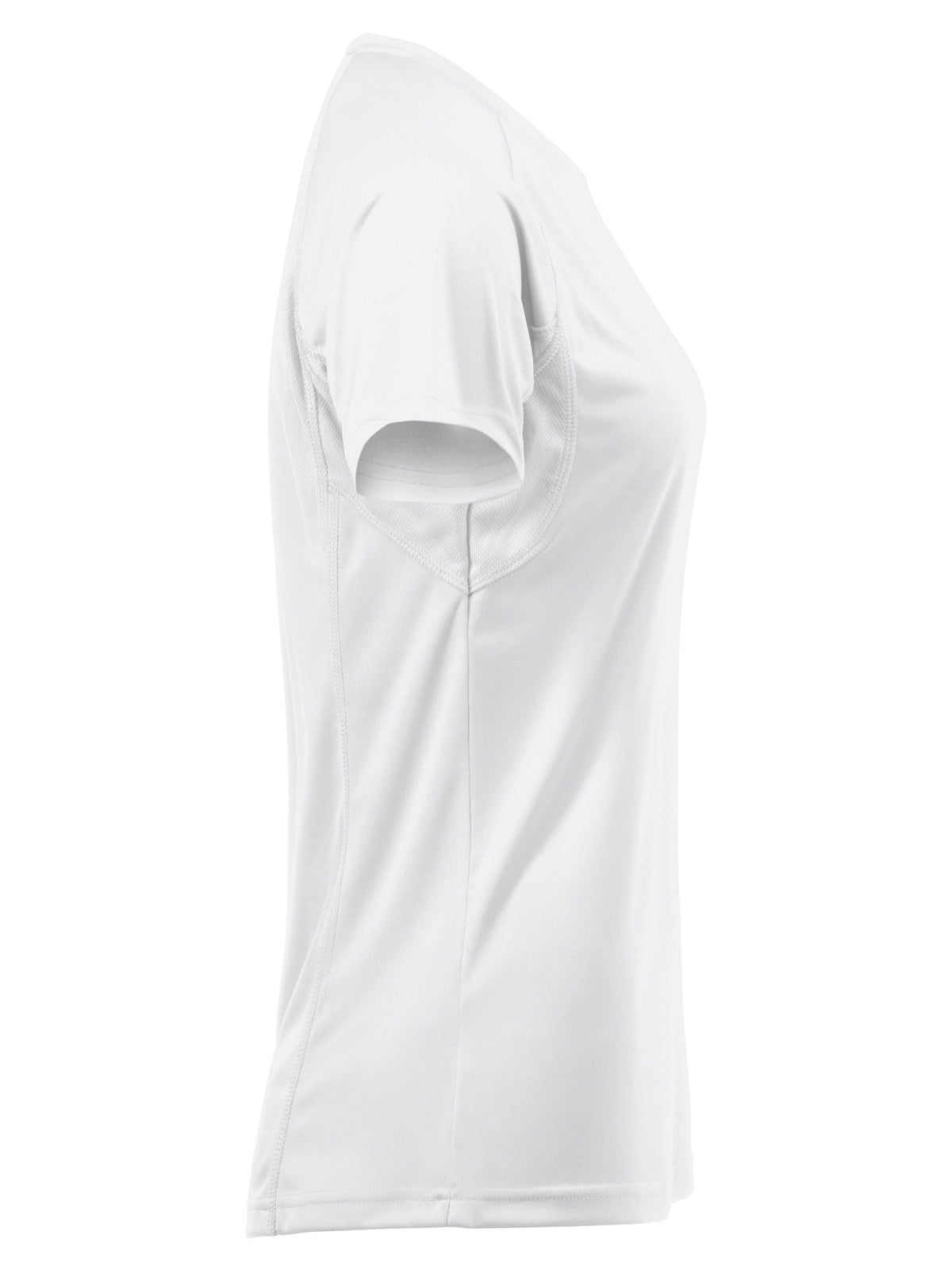 Clique Premium Active-T – dame – Hvit – høyre side