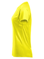 Clique Premium Active-T – dame – Signalfarge – venstre side