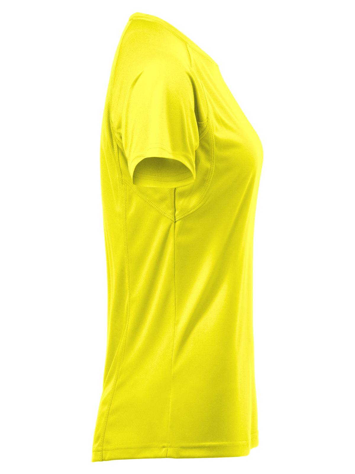 Clique Premium Active-T – dame – Signalfarge – høyre side