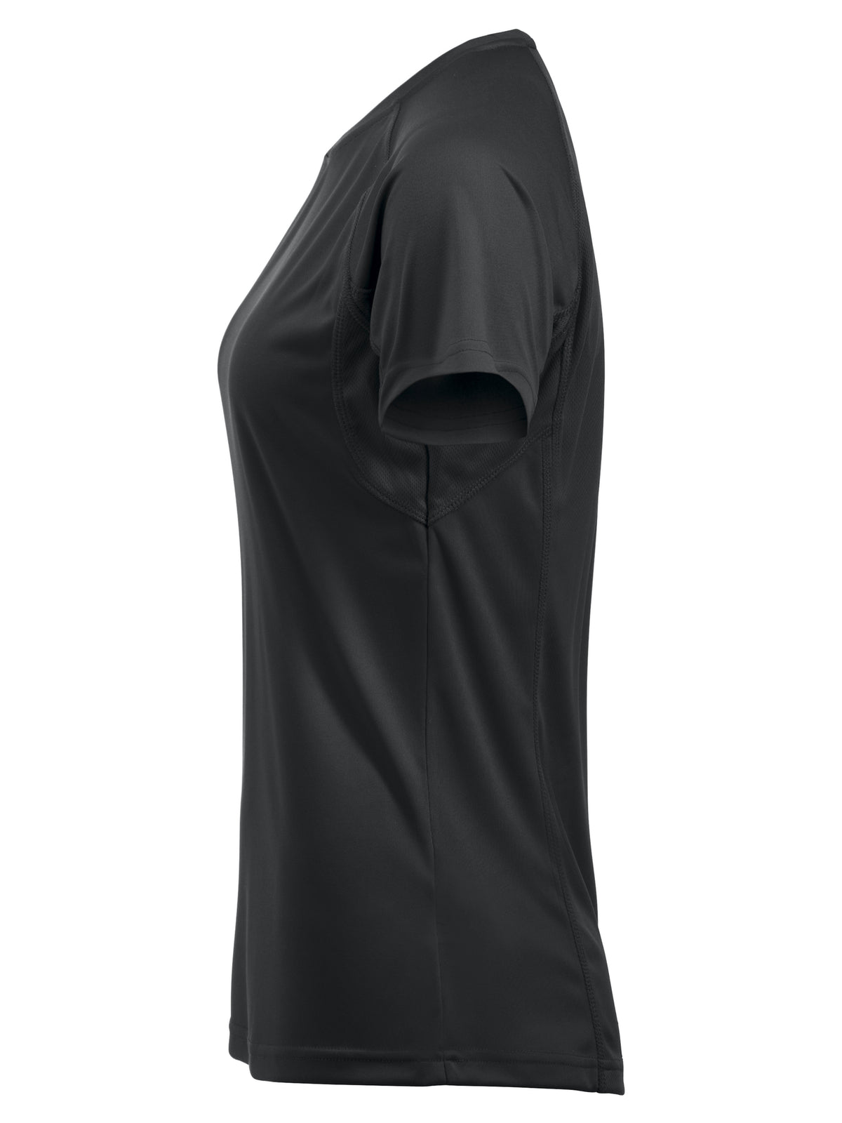 Clique Premium Active-T – dame – Svart – venstre side