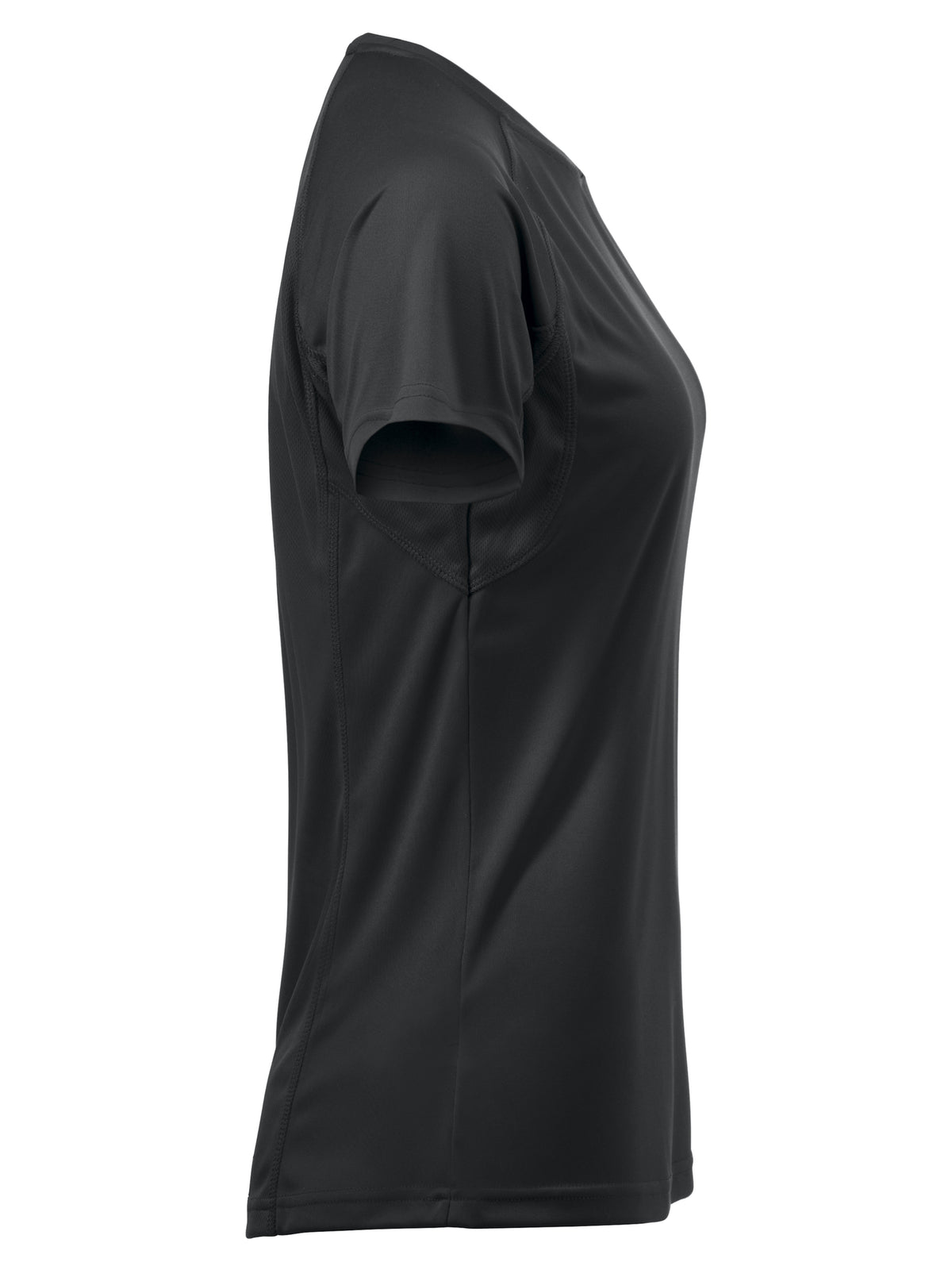Clique Premium Active-T – dame – Svart – høyre side