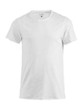 Clique Derby-T – Steinhvit – forside