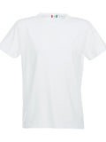Clique Stretch-T – Hvit – forside