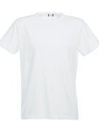 Clique Stretch-T – Hvit – forside