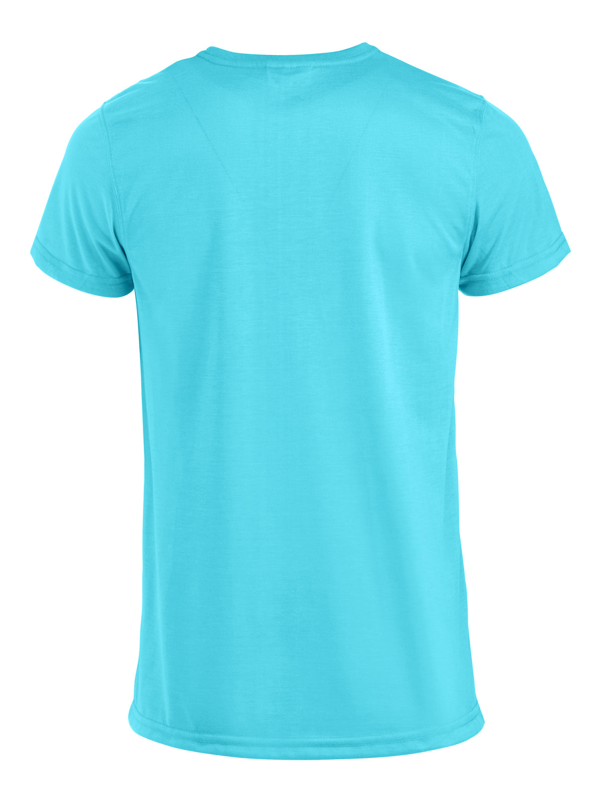 Clique Neon-T – Neonblå – bakside