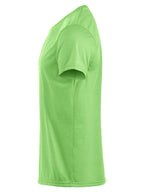 Clique Neon-T – Neongrønn – venstre side