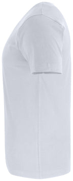 Clique Premium Fashion-T – Hvit – venstre side