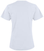 Clique Premium Fashion-T – dame – Hvit – bakside