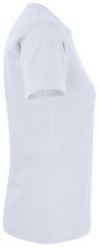 Clique Premium Fashion-T – dame – Hvit – høyre side