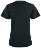 Clique Premium Fashion-T – dame – Svart – bakside