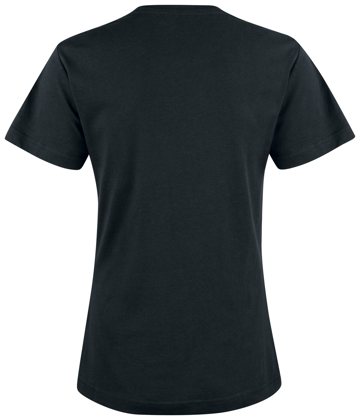Clique Premium Fashion-T – dame – Svart – bakside