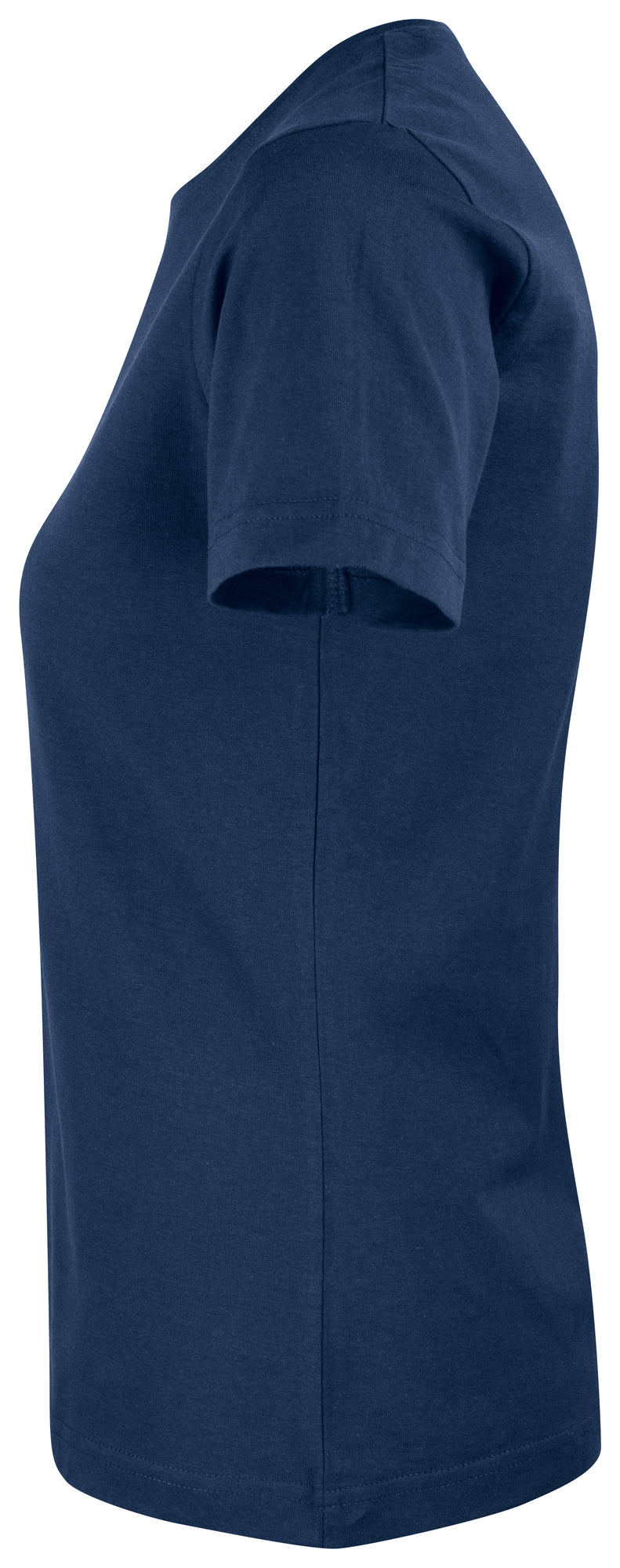 Clique Premium Fashion-T – dame – Mørk marineblå – venstre side
