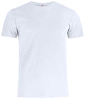 Clique Slub-T – Hvit – forside