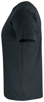 Clique Slub-T – Svart – venstre side