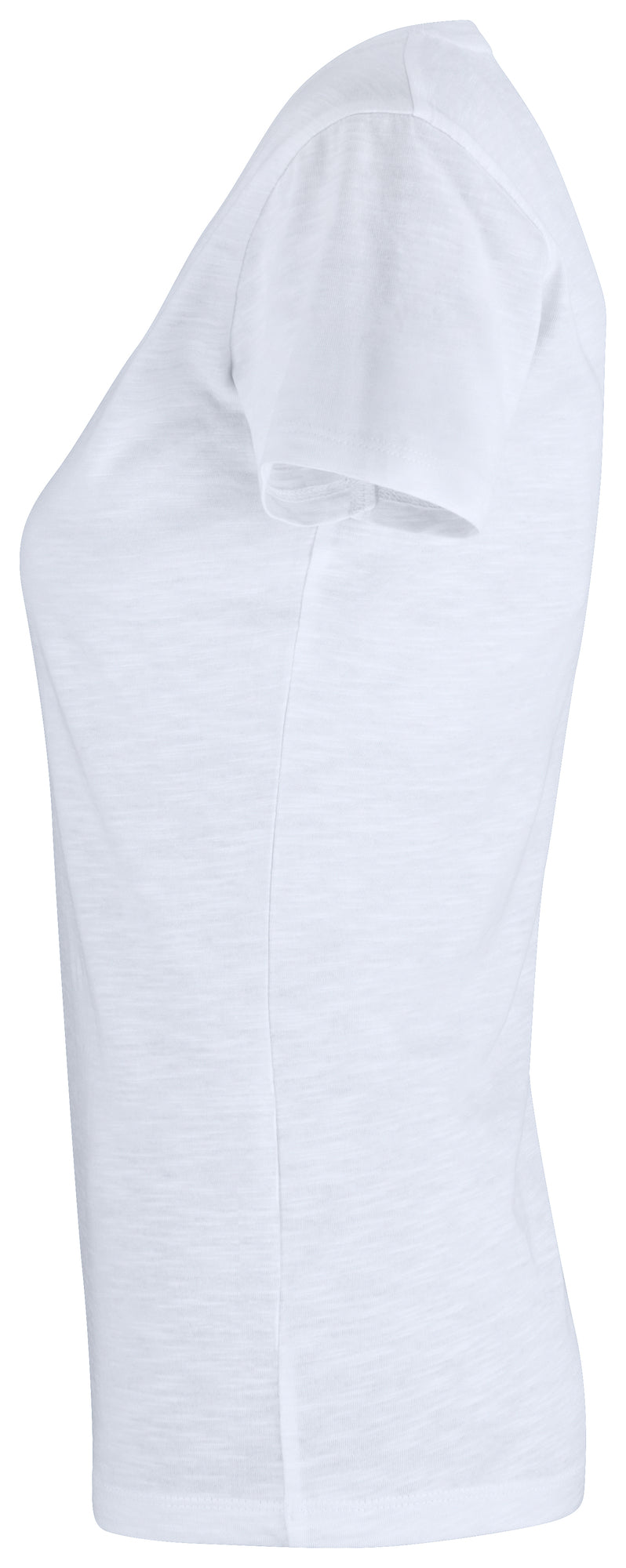 Clique Slub-T – dame – Hvit – venstre side