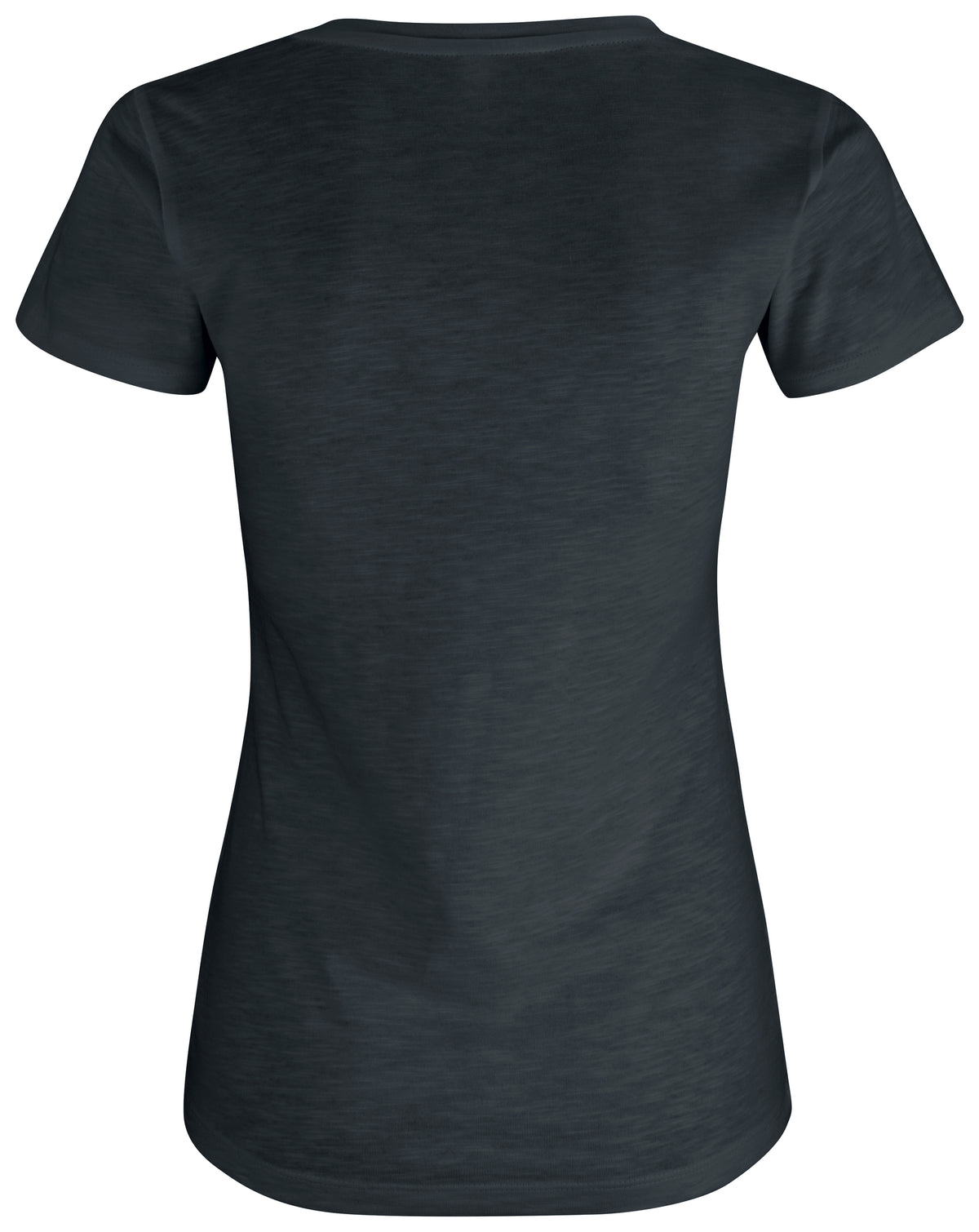 Clique Slub-T – dame – Svart – bakside