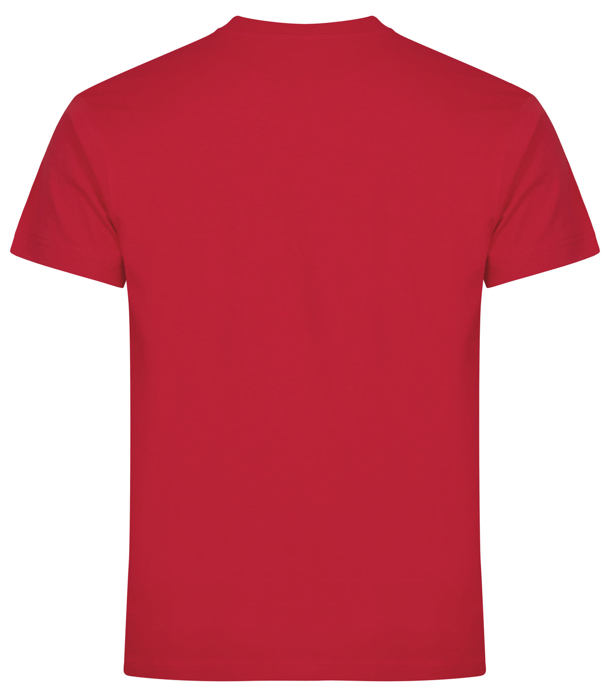 Clique Premium Long-T – Rød – bakside
