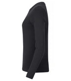 Clique Premium Fashion-T L/S – dame – Svart – venstre side