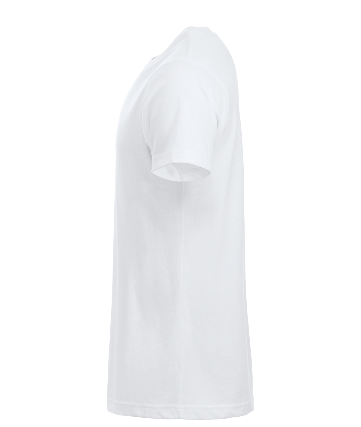 Clique New Classic-T – Hvit – venstre side