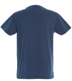 Clique New Classic-T – Blåmelert – bakside