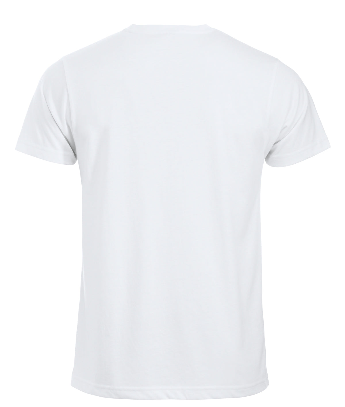 Clique New Classic-T – Hvit – bakside