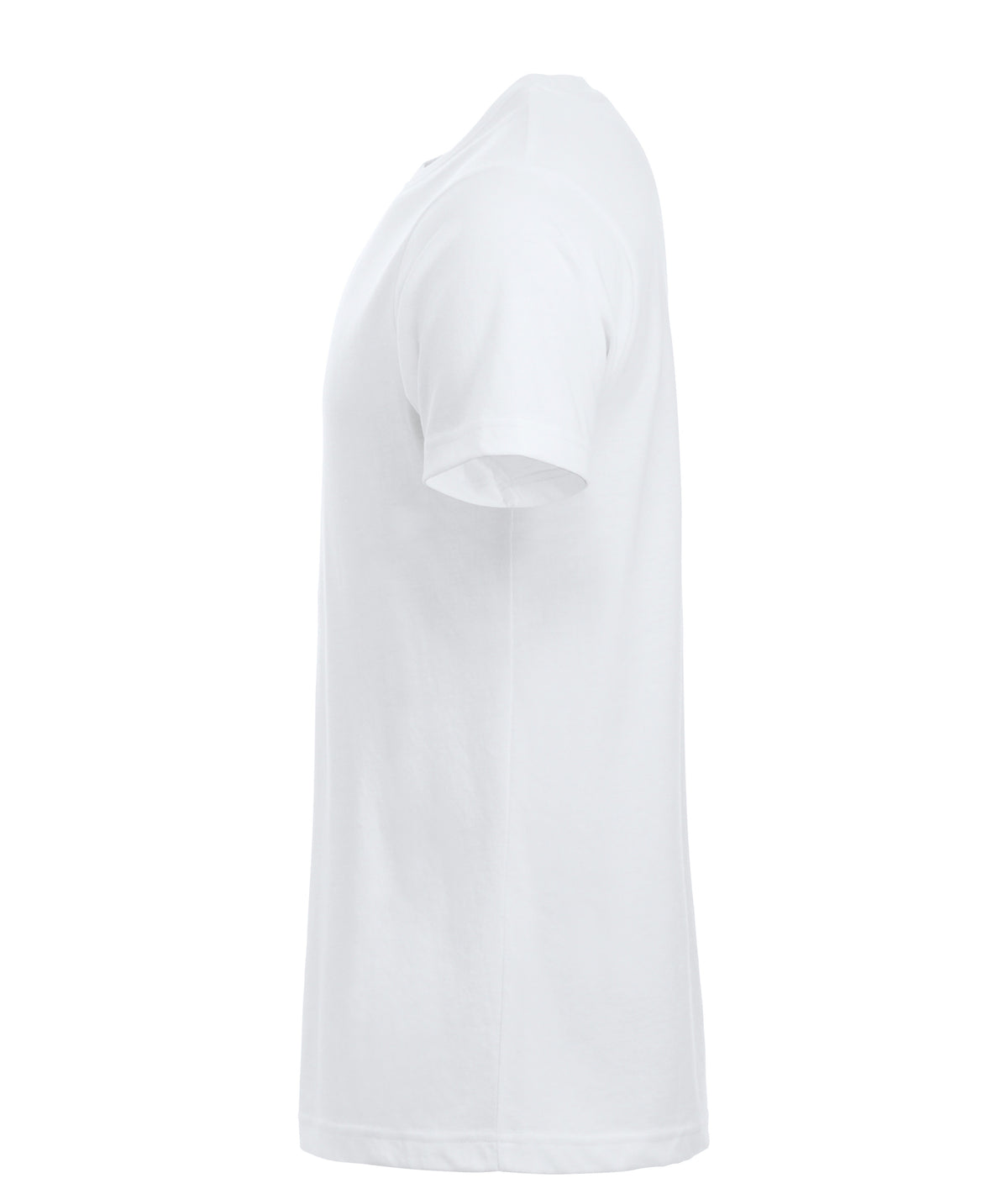 Clique New Classic-T – Hvit – venstre side