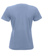 Clique New Classic-T – dame – Lys blå – bakside