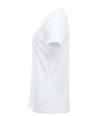 Clique New Classic-T – dame – Hvit – venstre side