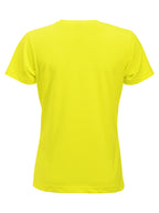 Clique New Classic-T – dame – Signalgul – bakside