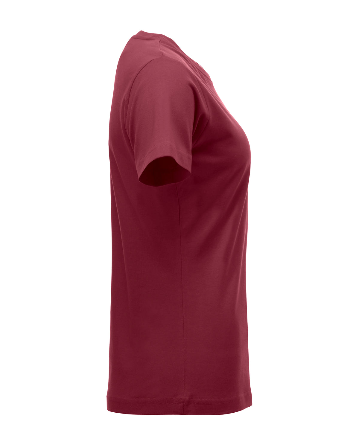 Clique New Classic-T – dame – Burgunder – høyre side