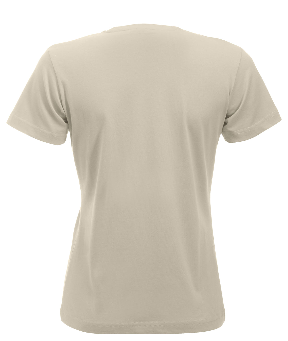 Clique New Classic-T – dame – Lys khaki – bakside